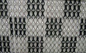 diagonal decorative mesh