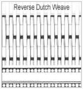 reverse dutch weave