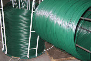 PVC coated wire