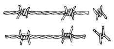 barbed and razor wire